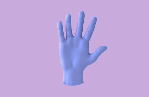 Ventyv® Nitrile Powder-Free PLUS 3.5 Exam Gloves (Elephant) - Small